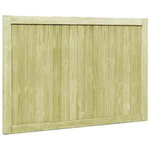 Zahradní brána 2křídlá impregnovaná borovice 300 x 100 cm - obrázek 4