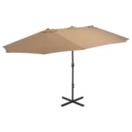 vidaXL Tuinparasol met aluminium paal