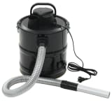 vidaXL Aschesauger mit HEPA-Filter 1000 W 20 L Schwarz