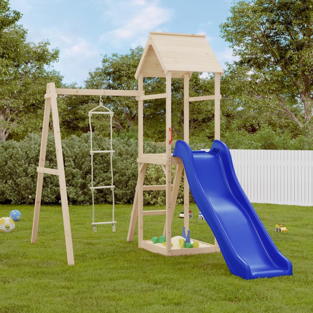 vidaXL Seilleiter mit Spielplatz-Sicherheitsgriffen 30x150,5 cm PE