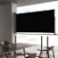  vidaXL fekete behúzható oldalsó terasz napellenző 120 x 300 cm termék 2. képe