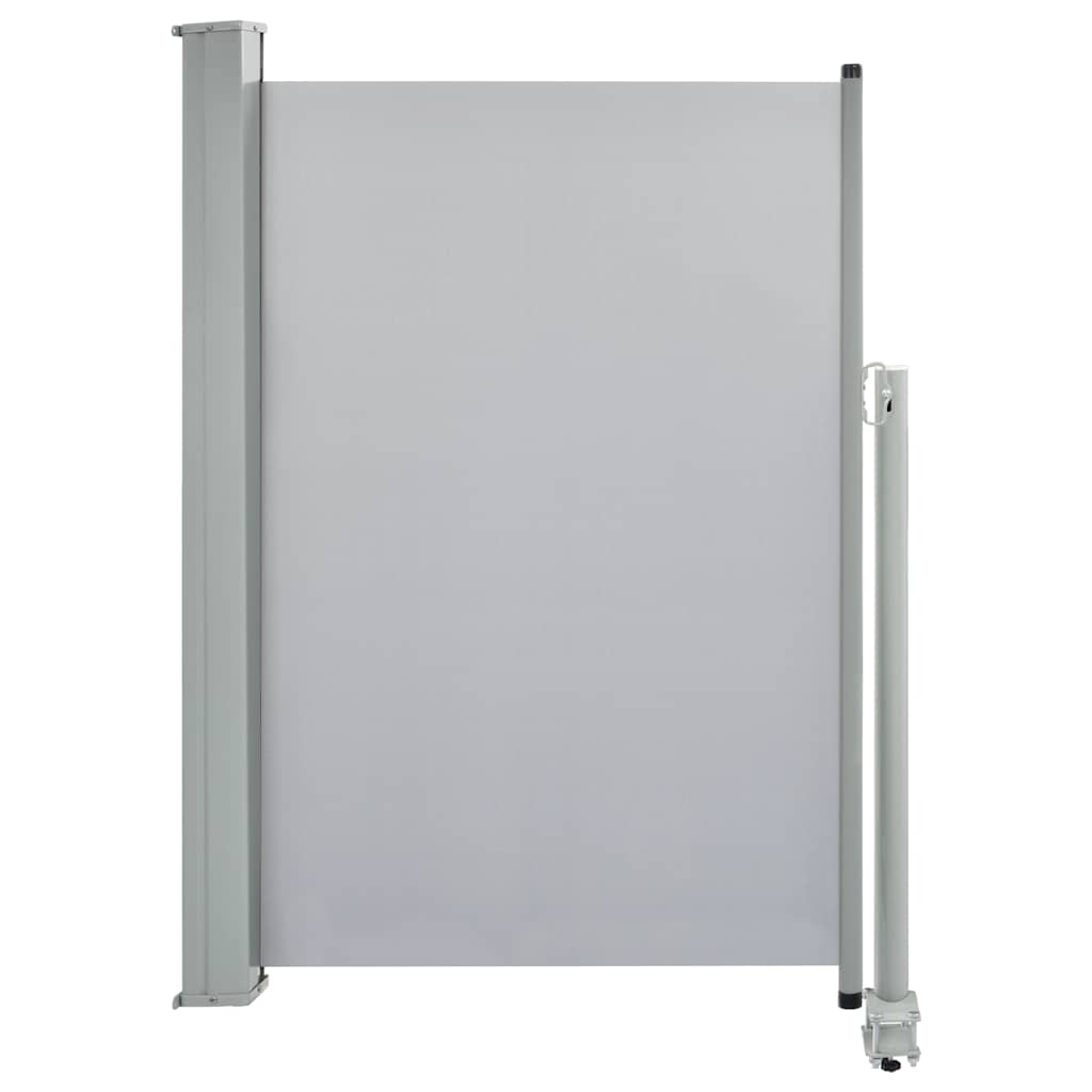 

vidaXL Patio Retractable Side Awning 47.2"x118.1" Gray