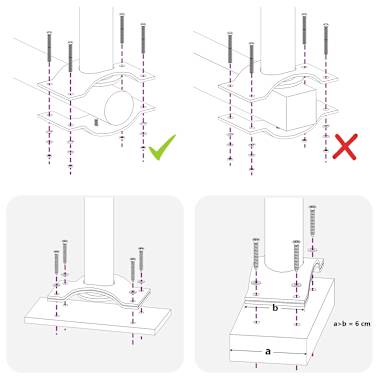 Auvent Latéral Rétractable 160x300 Cm – Store Brise-vue Pour Terrasse & Balcon – Gris, Résistant Aux UV