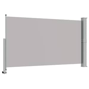 Terasová zatahovací boční markýza 140 x 300 cm šedá - obrázek 6