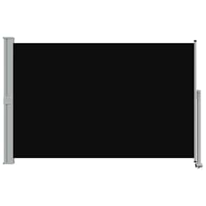 Terasová zatahovací boční markýza 160 x 300 cm černá - obrázek 4