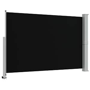 Terasová zatahovací boční markýza 160 x 300 cm černá - obrázek 7