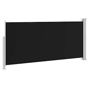 Zatahovací boční markýza / zástěna 140 x 300 cm černá - obrázek 6