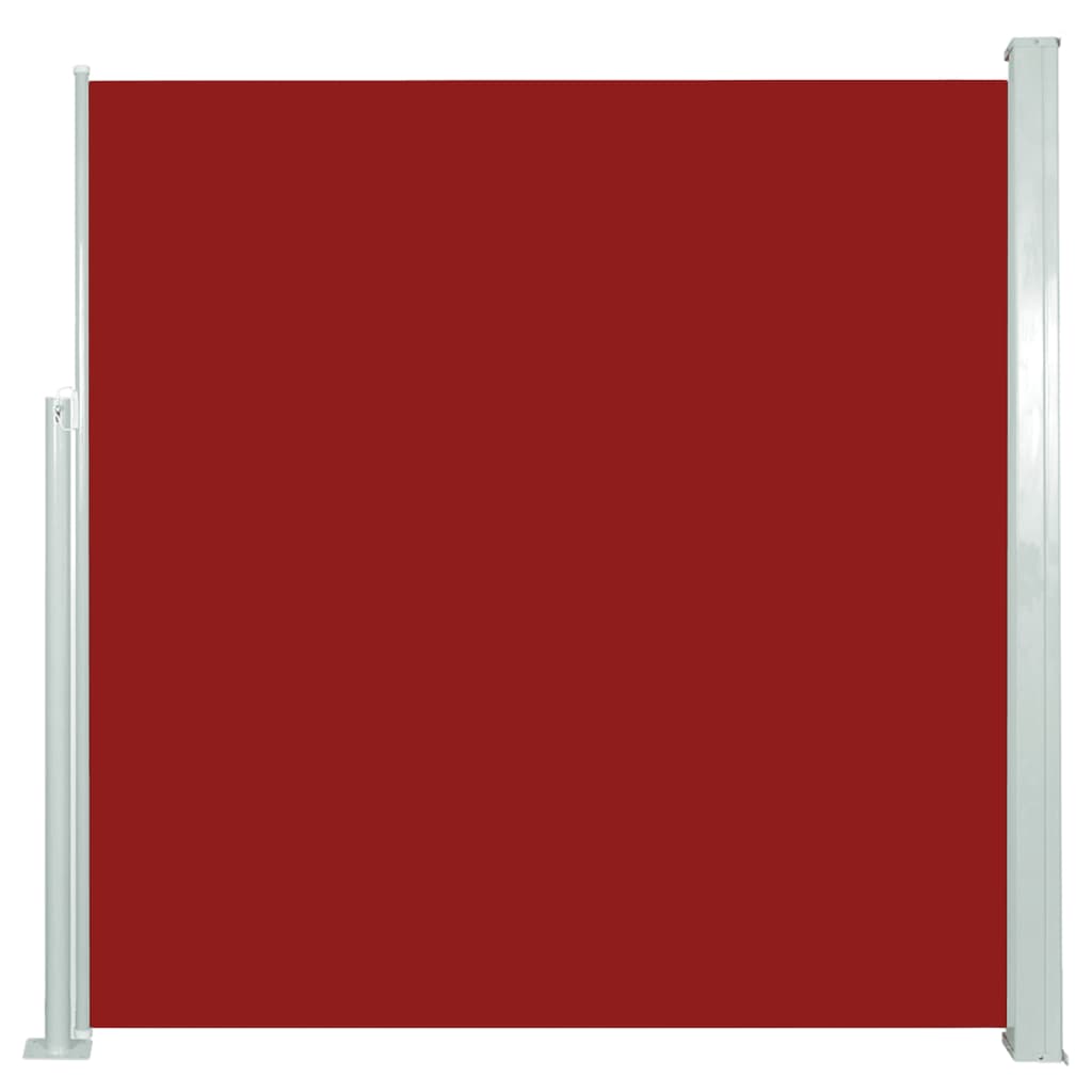 Ausziehbare Seitenmarkise 140x300 cm Rot | Stepinfit.de