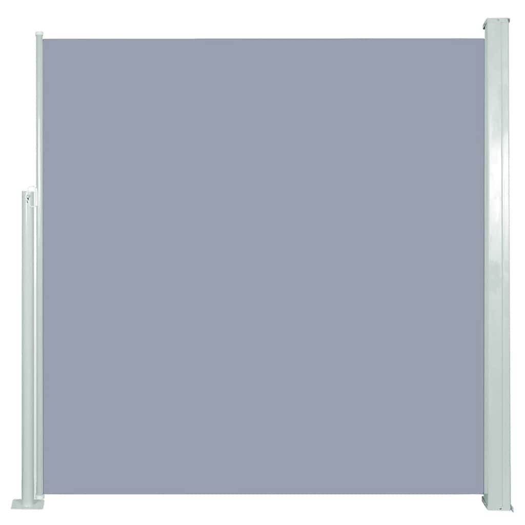 

vidaXL Retractable Side Awning 55.1"x118.1" Gray