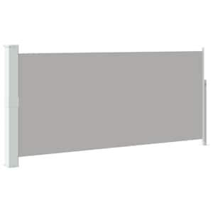 Zatahovací boční markýza / zástěna 140 x 300 cm šedá - obrázek 2
