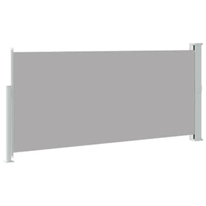 Zatahovací boční markýza / zástěna 140 x 300 cm šedá - obrázek 6