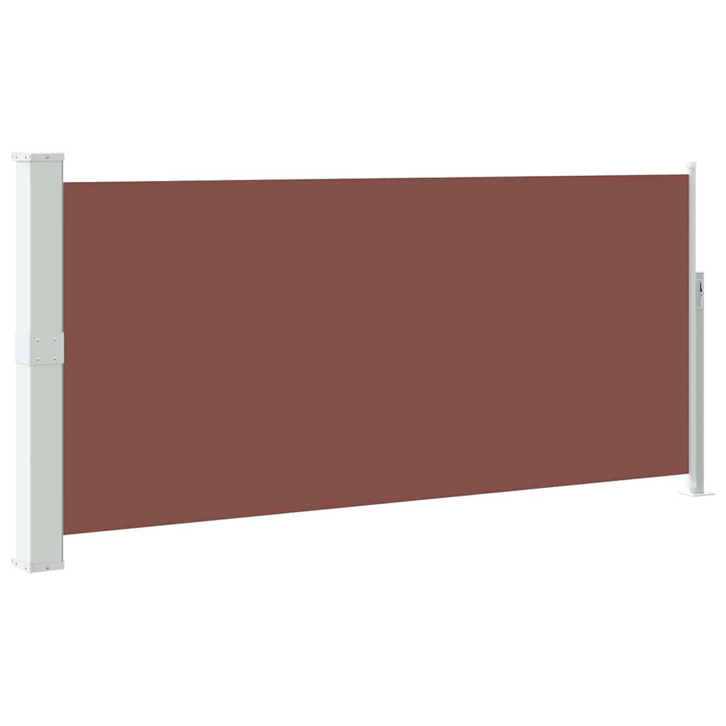 E-shop vidaXL Zaťahovacia bočná markíza 140 x 300 cm hnedá