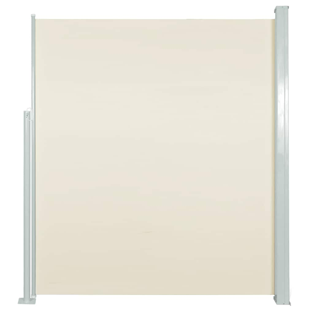 

vidaXL Retractable Side Awning 47.2" x118.1" Cream