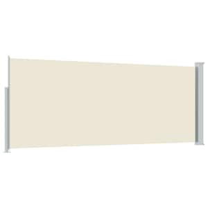 Zatahovací boční markýza / zástěna 120 x 300 cm krémová - obrázek 6