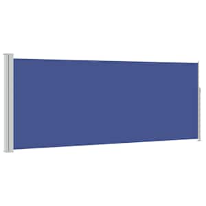 Zatahovací boční markýza / zástěna 120 x 300 cm modrá - obrázek 2