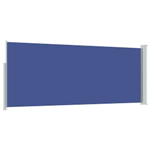 Zatahovací boční markýza / zástěna 120 x 300 cm modrá - obrázek 6