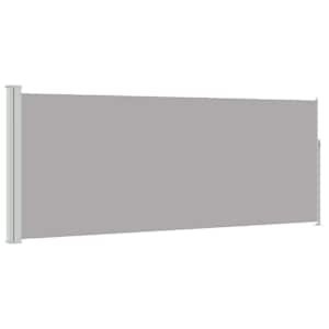 Zatahovací boční markýza / zástěna 120 x 300 cm šedá - obrázek 2