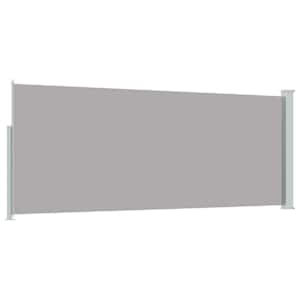 Zatahovací boční markýza / zástěna 120 x 300 cm šedá - obrázek 6
