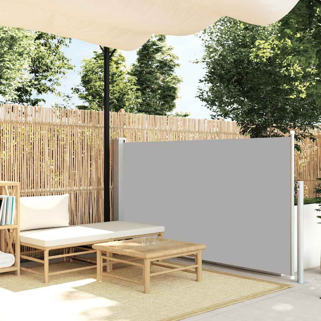 Thumbnail - vidaXL Ausziehbare Seitenmarkise 120x300 cm Grau