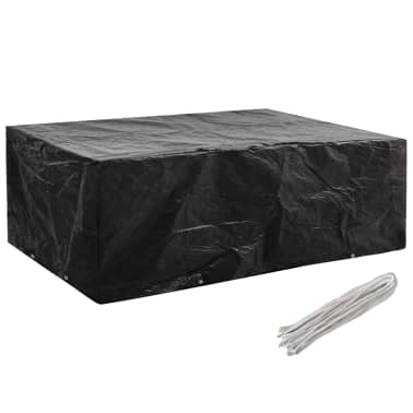 vidaXL Capa para mobiliário de jardim com 8 ilhós 242x162x100 cm[2/7]