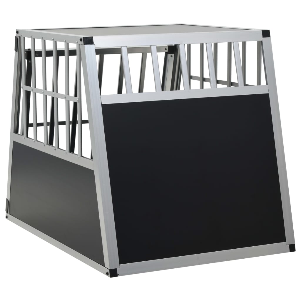 CAGE TRANSPORT CHIEN PREMIUM Aluminium 60 X 85 X 66 Cms