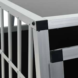 Klec pro psy s jednokřídlými dvířky 65 x 91 x 69,5 cm - obrázek 8