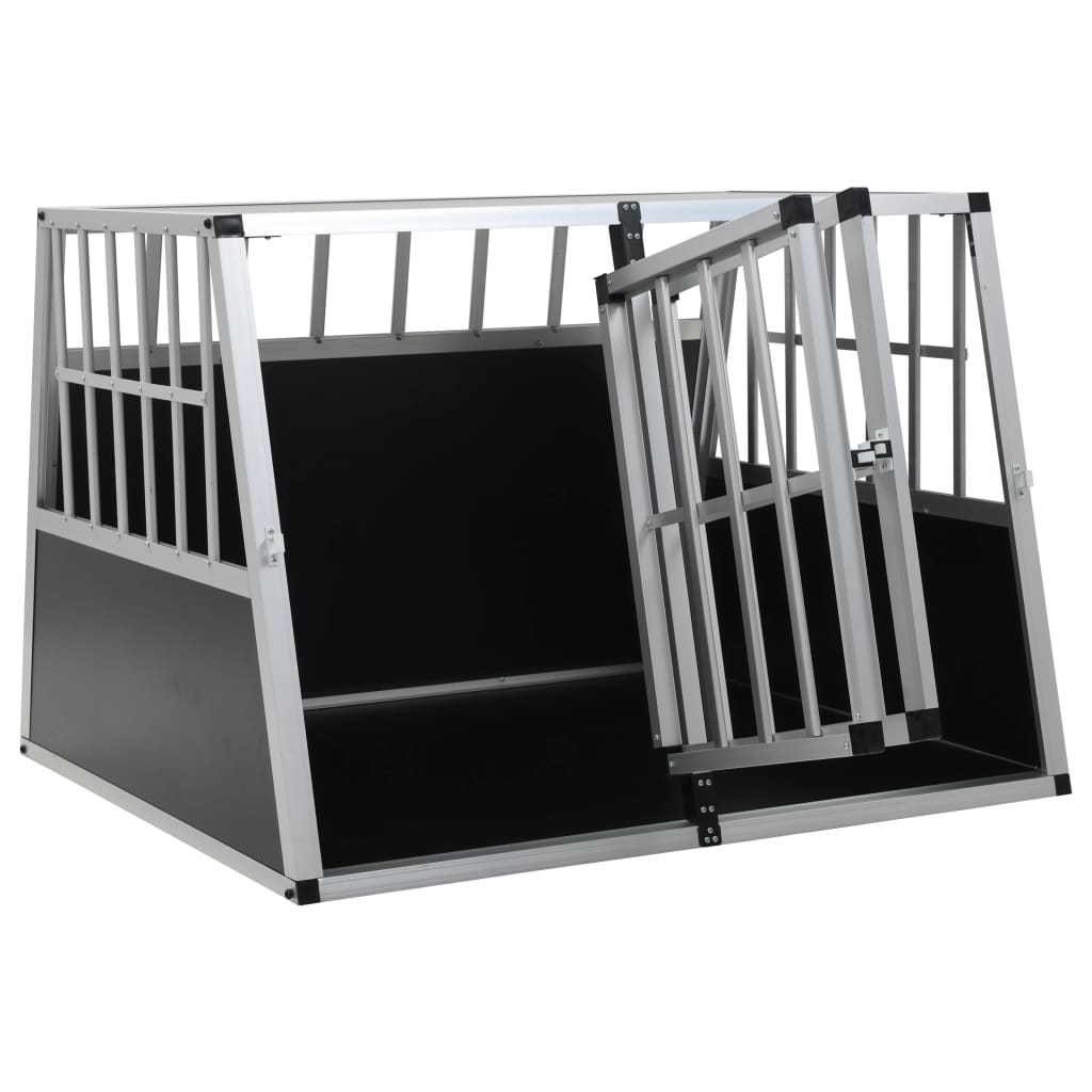 Cage pour chien à double porte - 94x88x69 cm