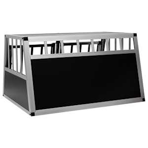 Klec pro psy s dvěma dvířky 89 x 69 x 50 cm - obrázek 5