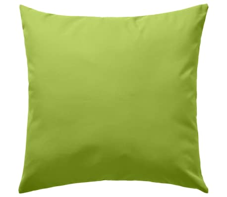 vidaXL Almofadas para exterior 2 pcs 60x60 cm verde maçã