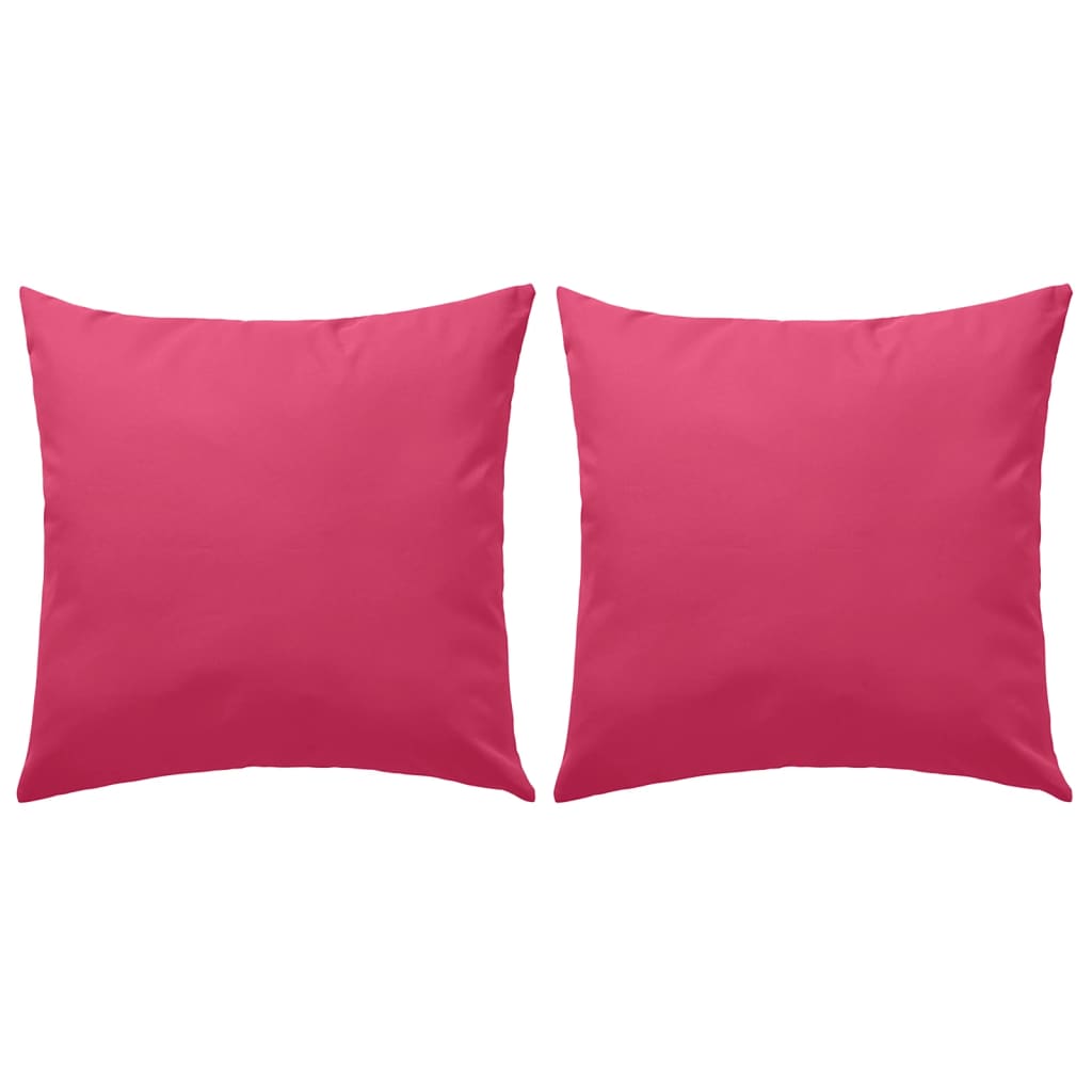 Vrtni jastuci 2 kom 60 x 60 cm ružičasti Dekorativni jastuci Naručite namještaj na deko.hr