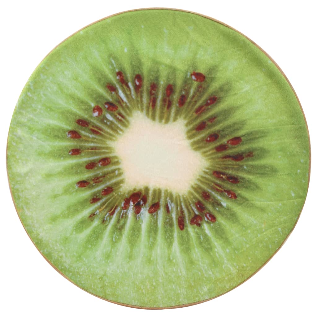 vidaXL Kussens met fruitprint kiwi 2 st