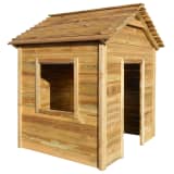 vidaXL Buitenspeelhuis 123x120x146 cm grenenhout