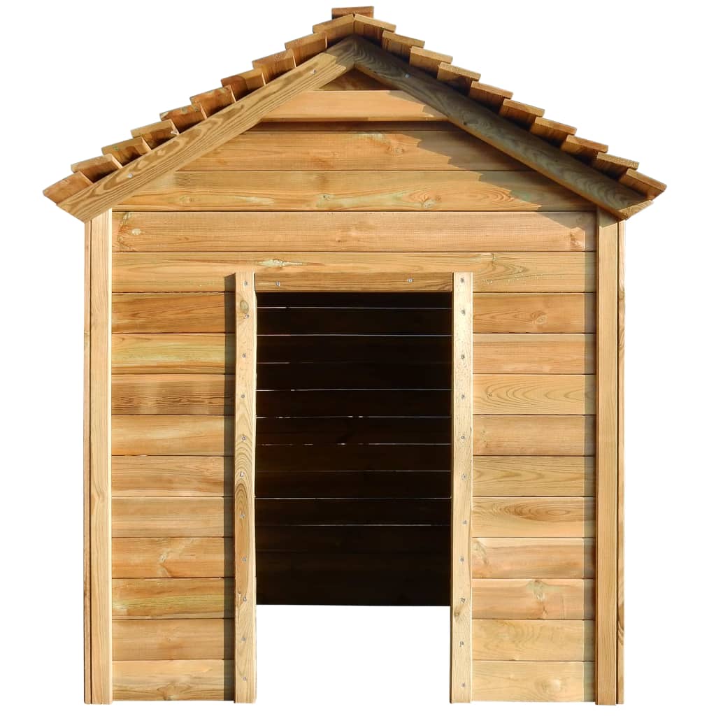 

vidaXL Buitenspeelhuis 123x120x146 cm grenenhout