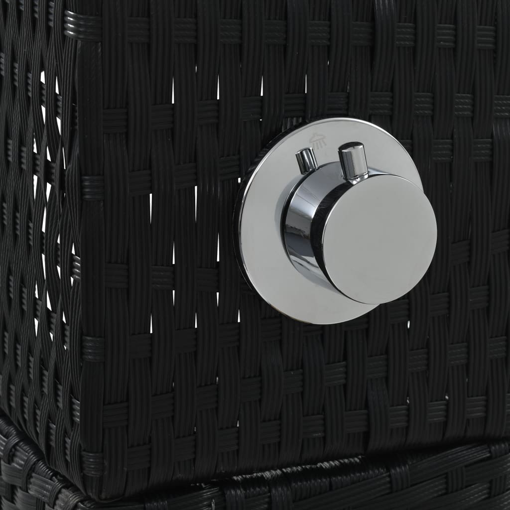 Douche De Jardin Résiné Tressée WPC VidaXL 17 width=274