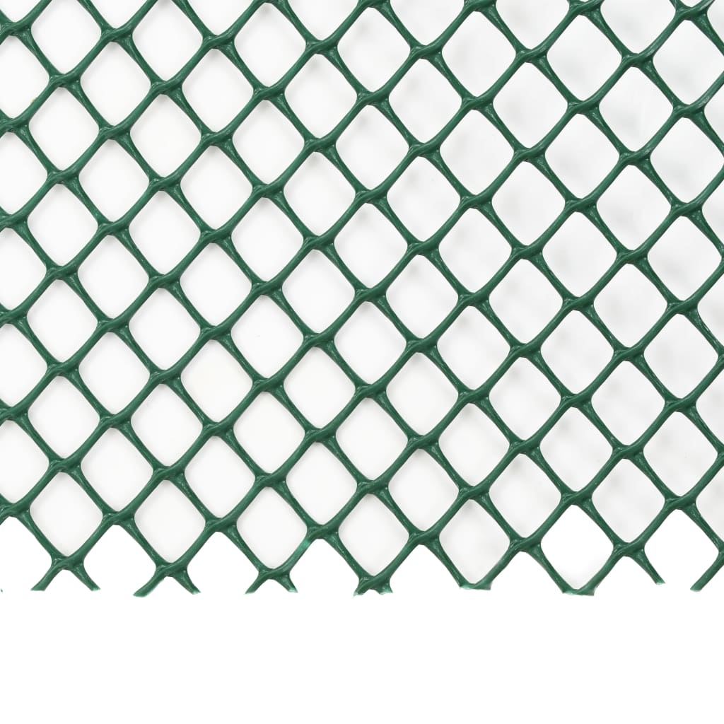 Zöld HDPE kerti kerítés háló 10 x 2 m 