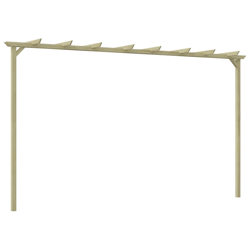 vidaXL Garten-Pergola Kiefernholz Imprägniert 360x200x60 cm