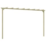 vidaXL Tuinpergola 360x200x60 cm FSC geïmpregneerd grenenhout