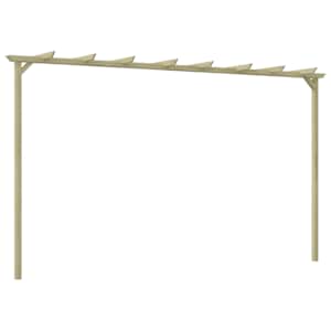 Vrtna pergola impregnirana borovina 360x200x60 cm