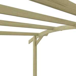 Zahradní pergola impregnovaná borovice 180 x 197 x 210 cm - obrázek 5