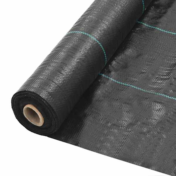 vidaXL umbrohumatt PP 2 x 10 m must