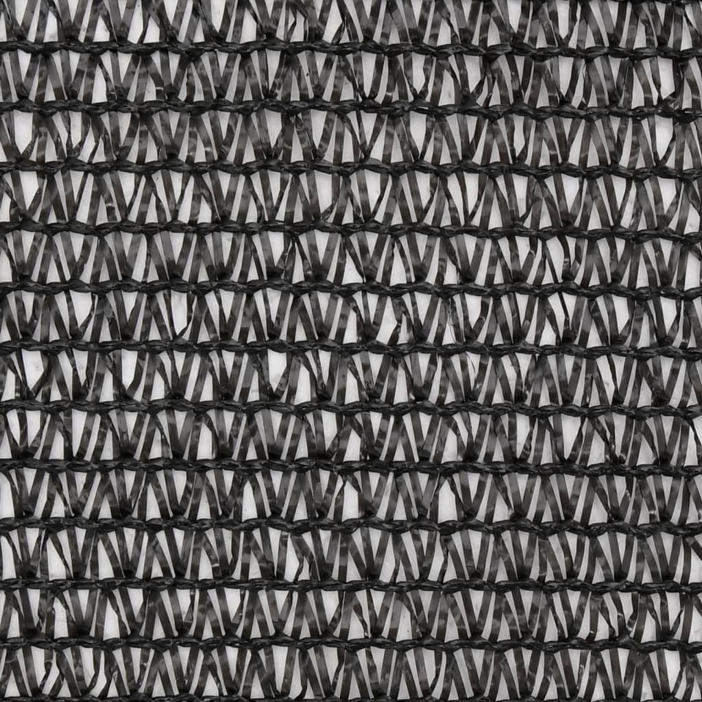 Belátásgátló háló, HDPE, 1 x 10 m, fekete 