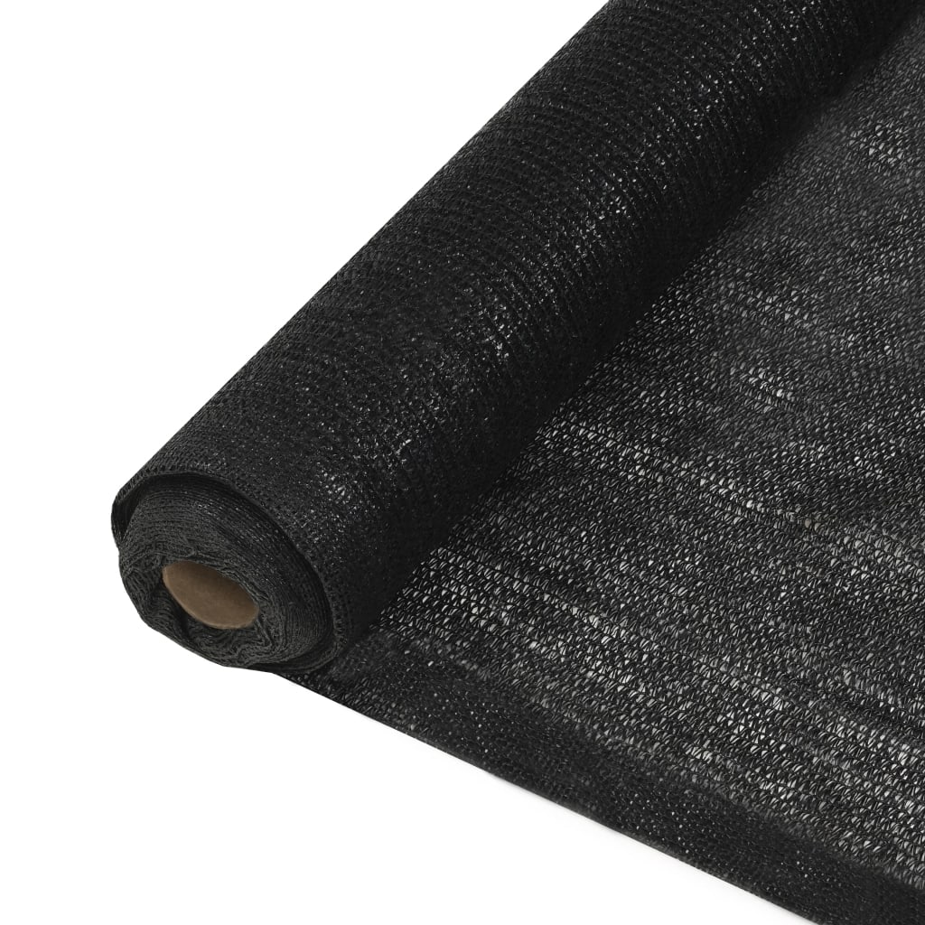 Photos - Parasol VidaXL Privacy Net HDPE 4.9'x32.8' Black 