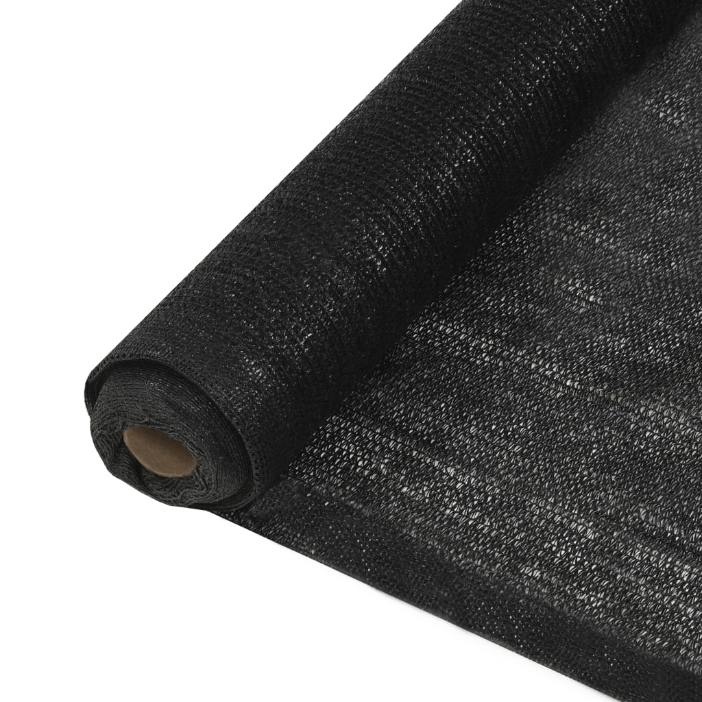 

vidaXL Privacy Net HDPE 6.6'x32.8' Black
