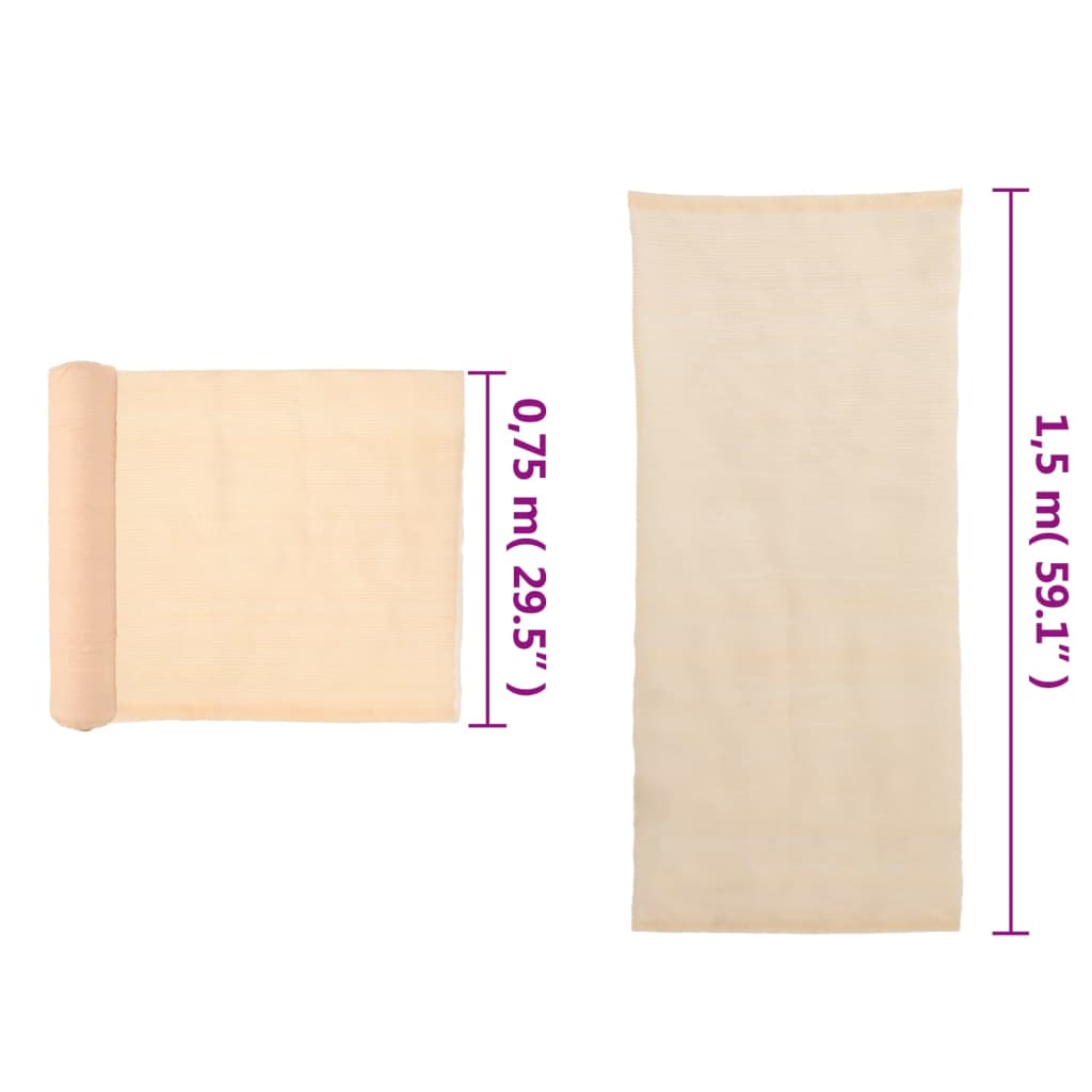 Valla exterior pantalla de privacidad patio privacidad pared parabrisas lona HDPE vidaXL - Imagen 33 de 60