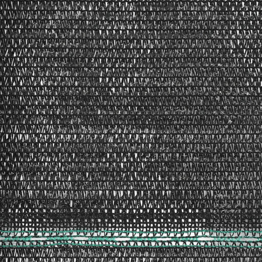 Fekete HDPE teniszháló 1 x 25 m 