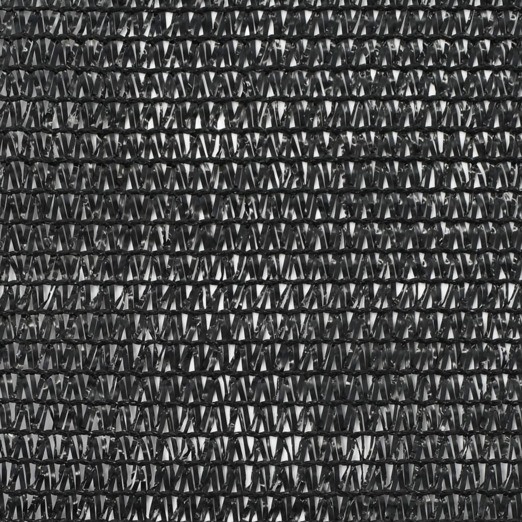 Fekete HDPE teniszháló 1,2 x 25 m 