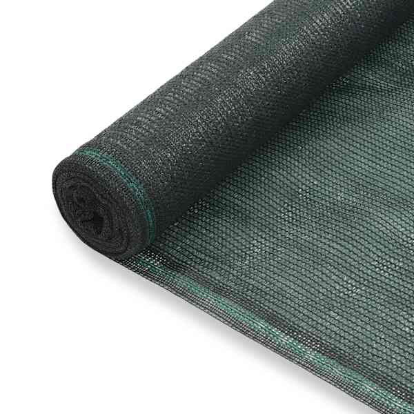 vidaXL tennisev&auml;ljaku v&otilde;rk, HDPE, 1,6 x 25 m, roheline