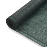 vidaXL Rede de ténis PEAD 2x50 m verde