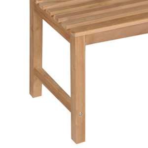 Zahradní lavice 150 cm masivní teak - obrázek 3