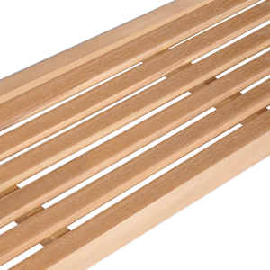 Zahradní lavice 150 cm masivní teak - obrázek 4